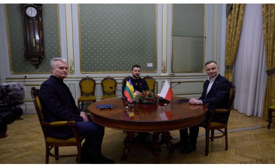 Польш, Литвийн ерөнхийлөгч нар Украинд айлчилж байна