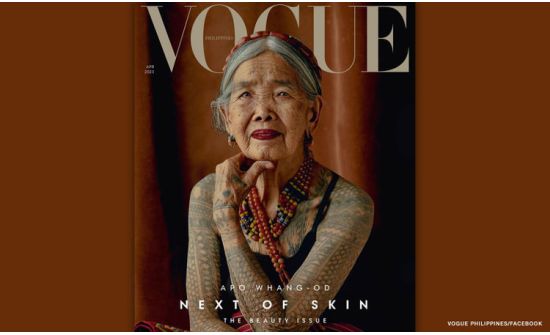 106 настай шивээсчин “Vogue” сэтгүүлийн нүүрийг чимэв