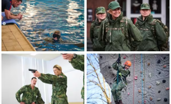 Нидерландын хааны хатан цэрэгт элсэв